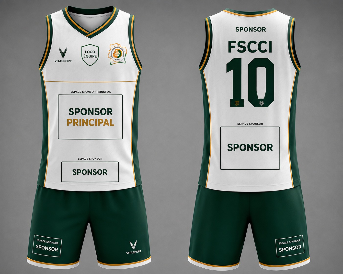 Maillot Basketball FSCCI